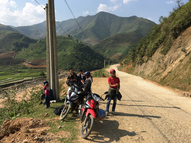 Motorbike trip Mu Cang Chai